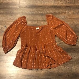 Matilda Jane/Good Hart peasant top-never worn